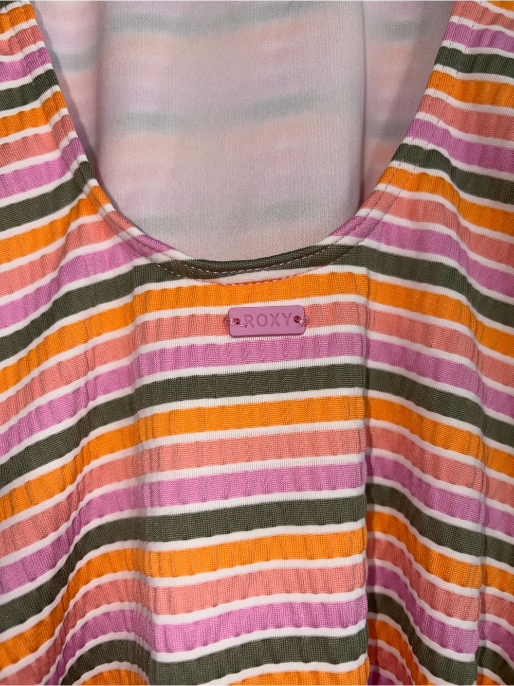 Roxy Girls’ Striped Swimsuit - Picture 3 of 4